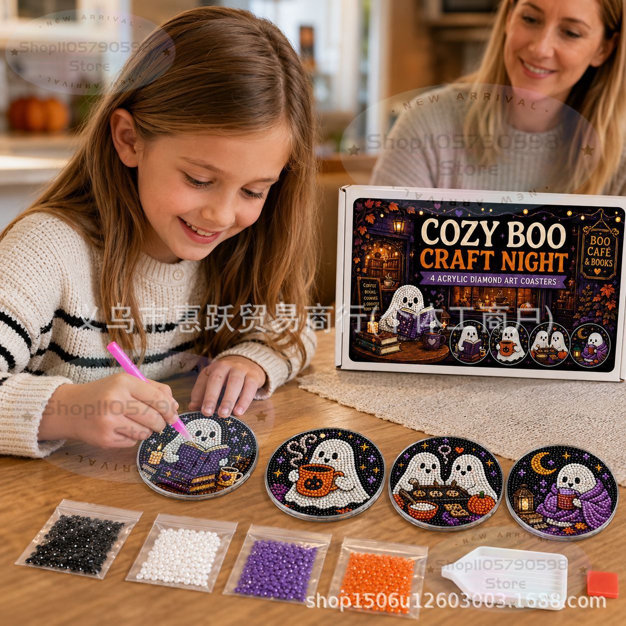 Kit de dessous de verre en dia - Art Craft Kit avis et prix