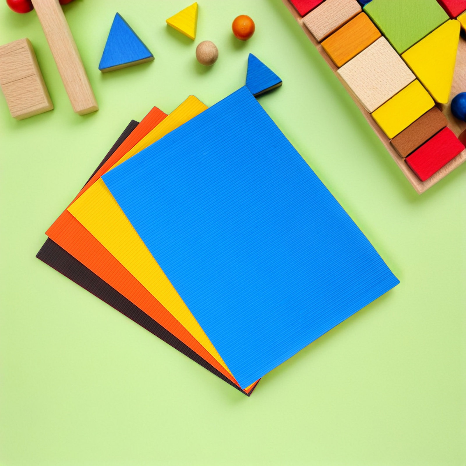 40 pièces de papier ondulé mul - Art Craft With Paper avis et prix