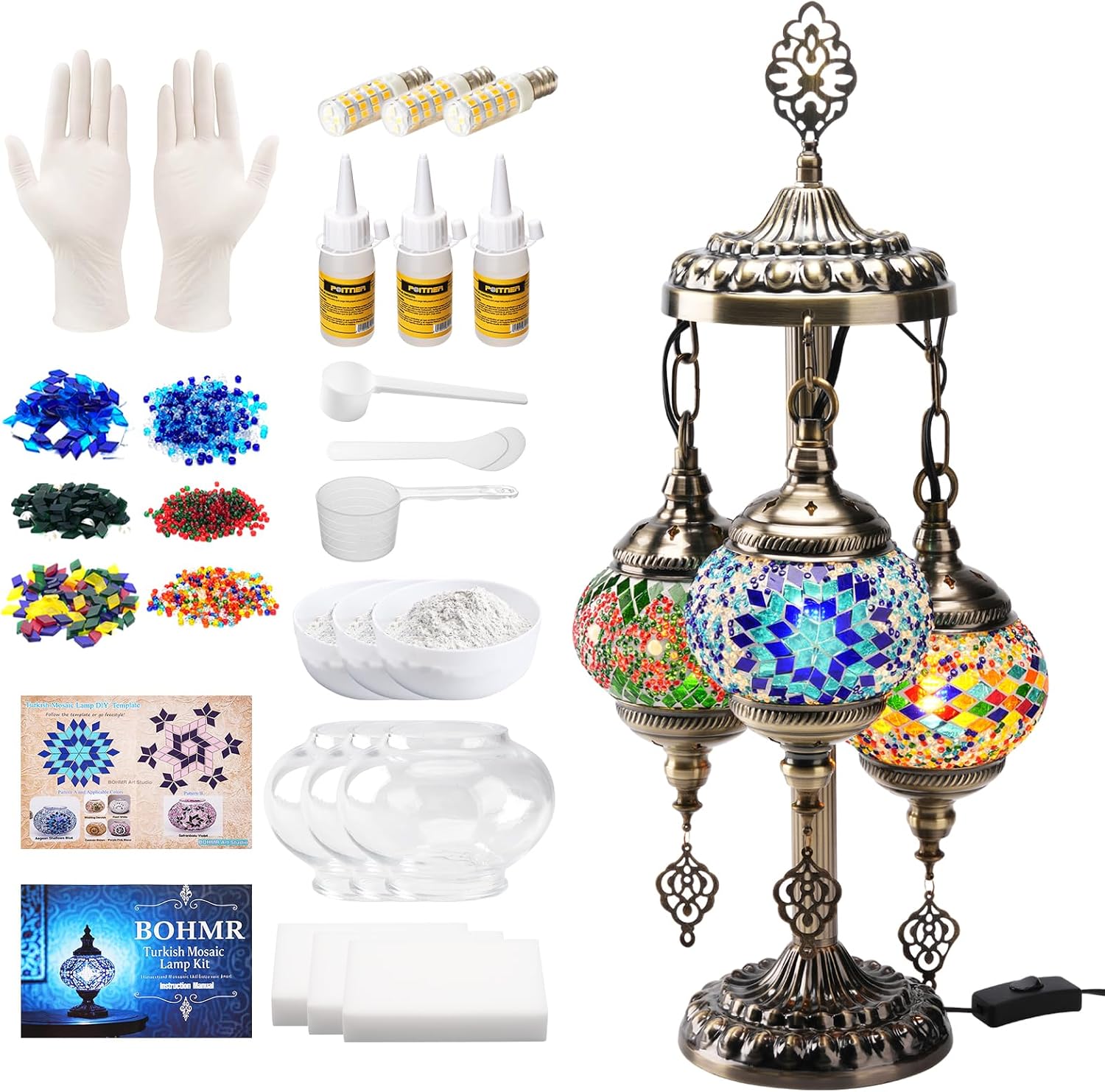 Kit de lampe turque en mosaïqu - Art Craft Kit avis et prix