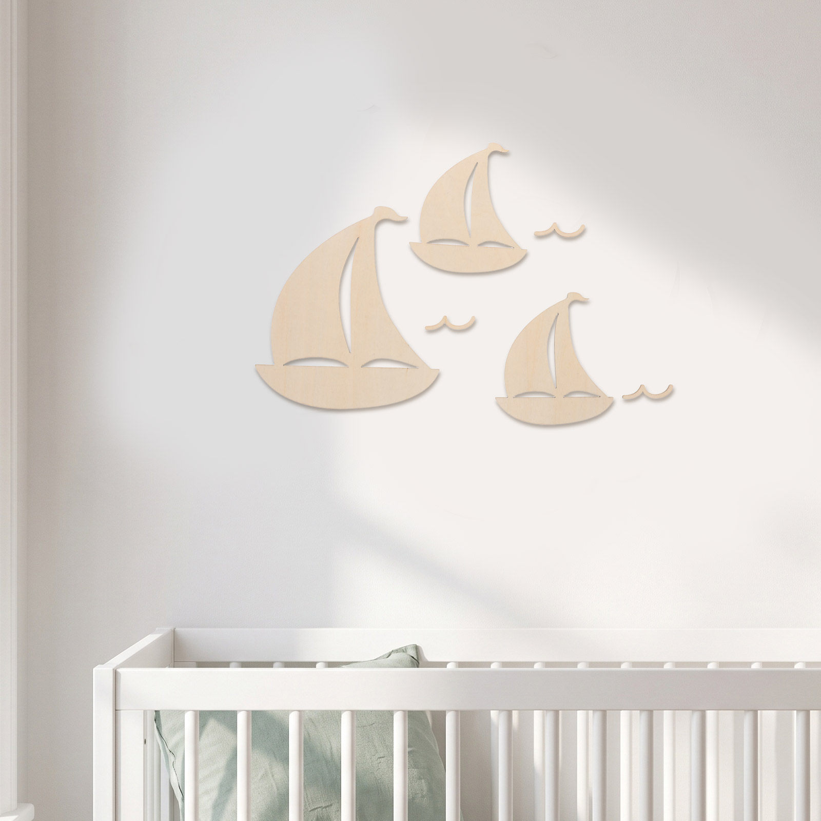 6 pièces de découpes de bateau - Art And Craft For Nursery avis et prix