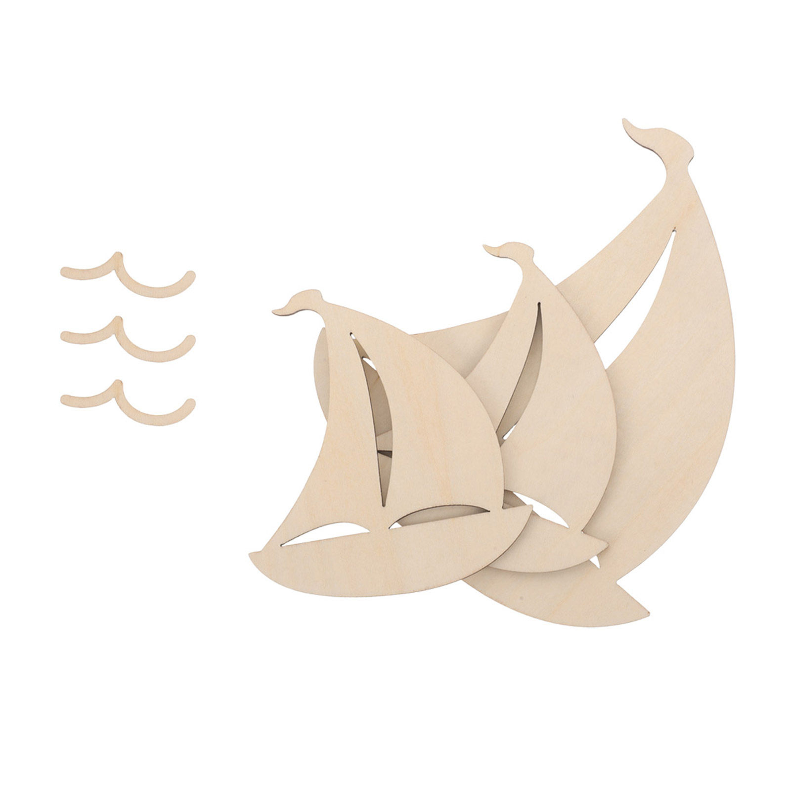 6 pièces de découpes de bateau - Art And Craft For Nursery avis et prix