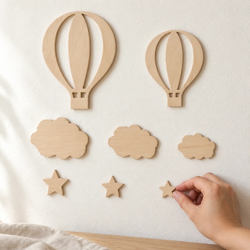 Ensemble de 13 Décorations Mur - Art And Craft For Nursery avis et prix